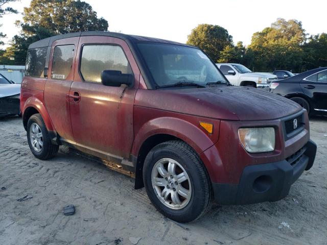 5J6YH18716L000223 - 2006 HONDA ELEMENT EX BURGUNDY photo 4