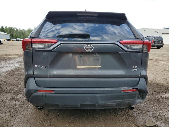 2T3B1RFV4MC163718 - 2021 TOYOTA RAV4 LE CHARCOAL photo 6