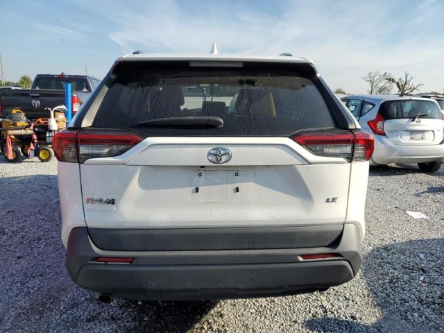2T3H1RFV8KW039800 - 2019 TOYOTA RAV4 LE WHITE photo 6