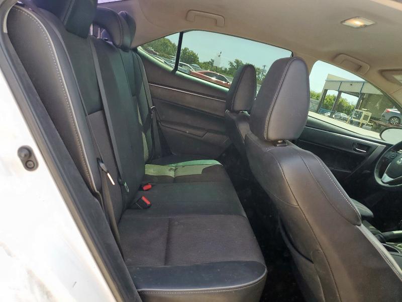 2T1BURHEXEC106860 - 2014 TOYOTA COROLLA L WHITE photo 10