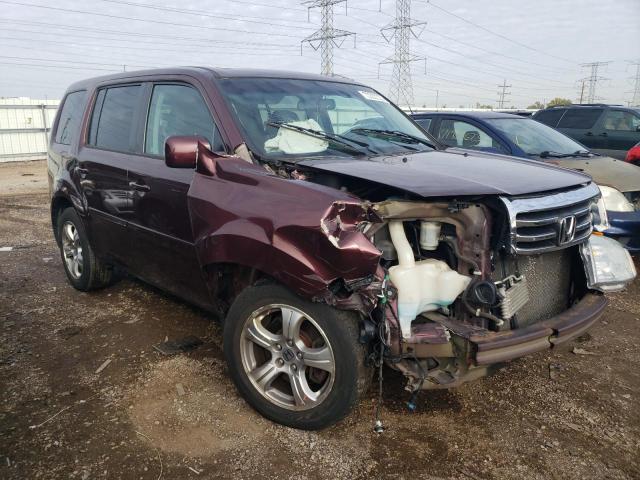 5FNYF4H55CB019495 - 2012 HONDA PILOT EXL BURGUNDY photo 4