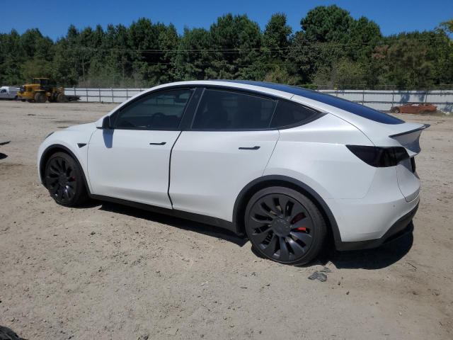 7SAYGDEF1NF399239 - 2022 TESLA MODEL Y WHITE photo 2