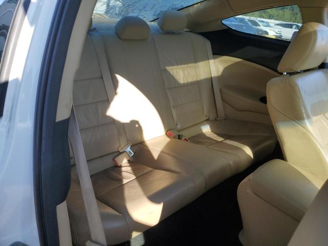 1HGCS1B83CA024261 - 2012 HONDA ACCORD EXL თეთრი ფოტო 10
