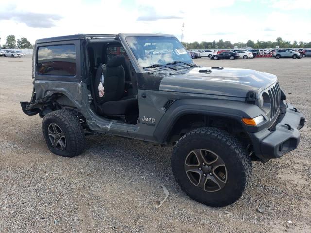 1C4GJXAG3JW281175 - 2018 JEEP WRANGLER SPORT GRAY photo 4