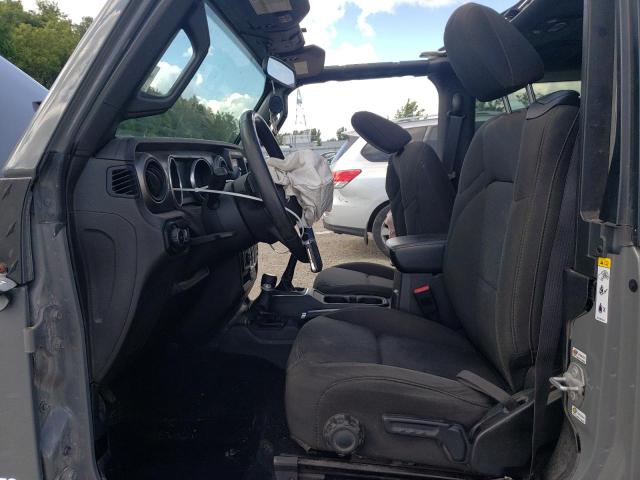 1C4GJXAG3JW281175 - 2018 JEEP WRANGLER SPORT GRAY photo 7