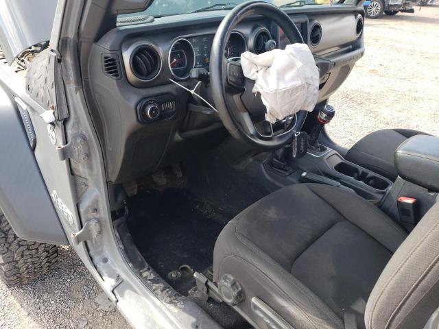 1C4GJXAG3JW281175 - 2018 JEEP WRANGLER SPORT GRAY photo 8