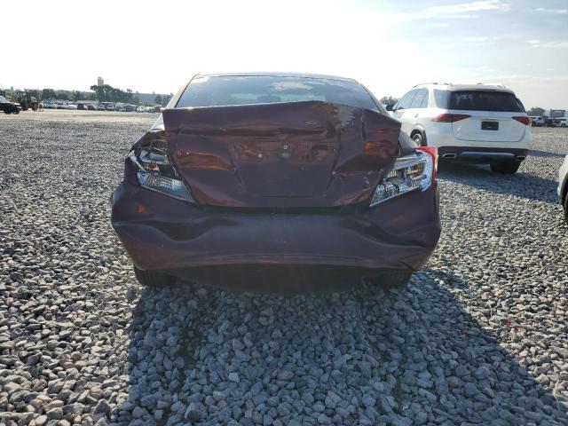 19XFB2F87CE322448 - 2012 HONDA CIVIC EX MAROON photo 6