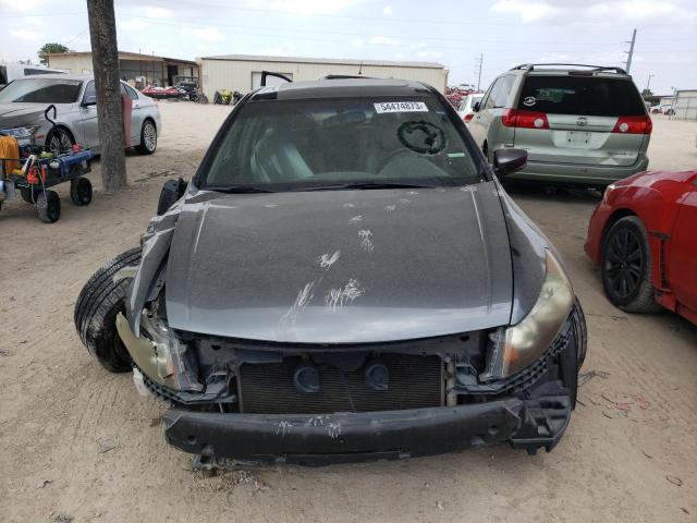 1HGCP26879A171094 - 2009 HONDA ACCORD EXL GRAY photo 5