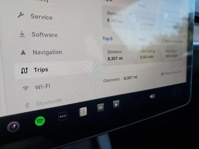 7SAYGDEDXSF240875 - 2025 TESLA MODEL Y GRAY photo 9