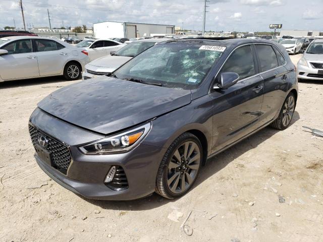 KMHH55LC1JU057675 - 2018 HYUNDAI ELANTRA GT SPORT GRAY photo 1