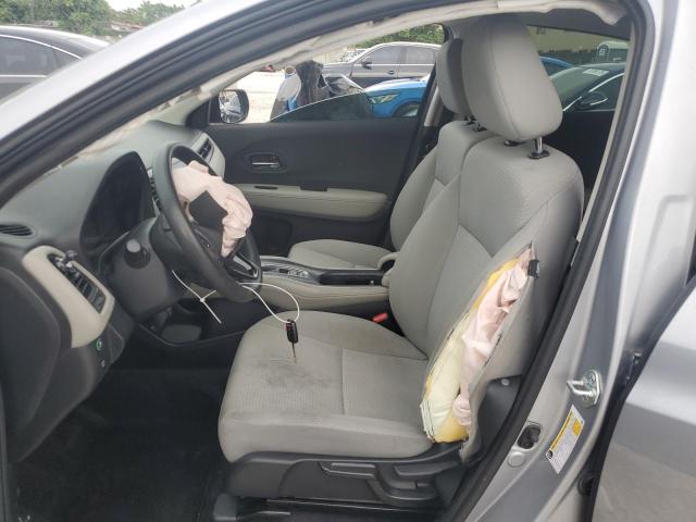 3CZRU5H30MM709726 - 2021 HONDA HR-V LX SILVER photo 7