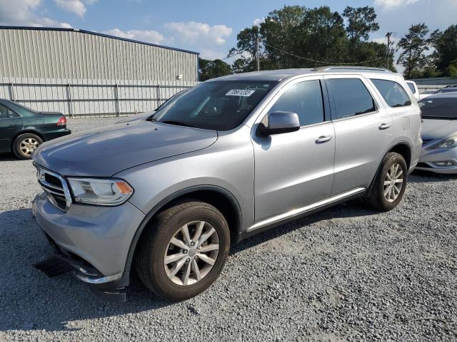 1C4RDJAG2EC428705 - 2014 DODGE DURANGO SXT SILVER photo 1