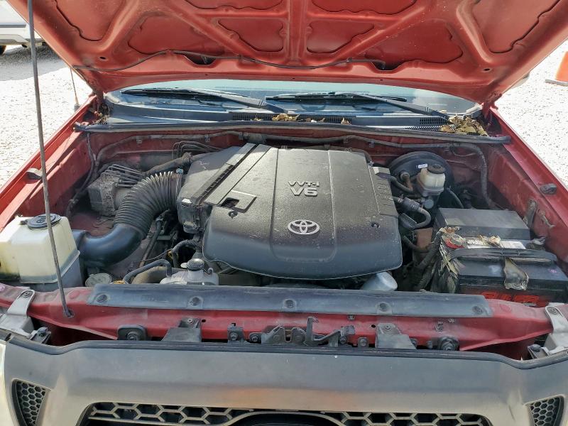 5TFTU4GN0BX008118 - 2011 TOYOTA TACOMA PRERUNNER ACCESS CAB RED photo 11