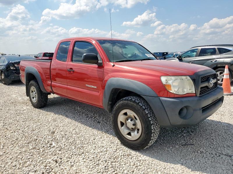 5TFTU4GN0BX008118 - 2011 TOYOTA TACOMA PRERUNNER ACCESS CAB RED photo 4