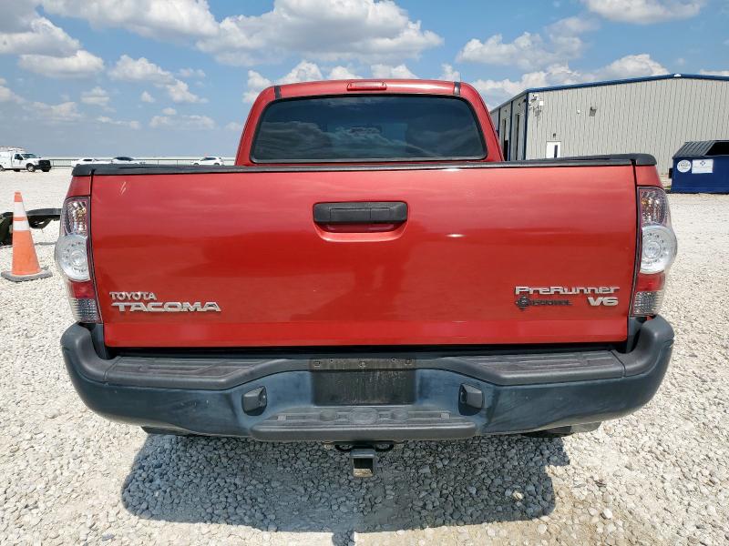 5TFTU4GN0BX008118 - 2011 TOYOTA TACOMA PRERUNNER ACCESS CAB RED photo 6