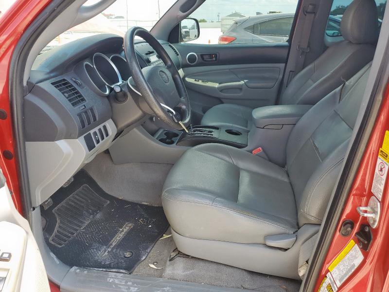 5TFTU4GN0BX008118 - 2011 TOYOTA TACOMA PRERUNNER ACCESS CAB RED photo 7