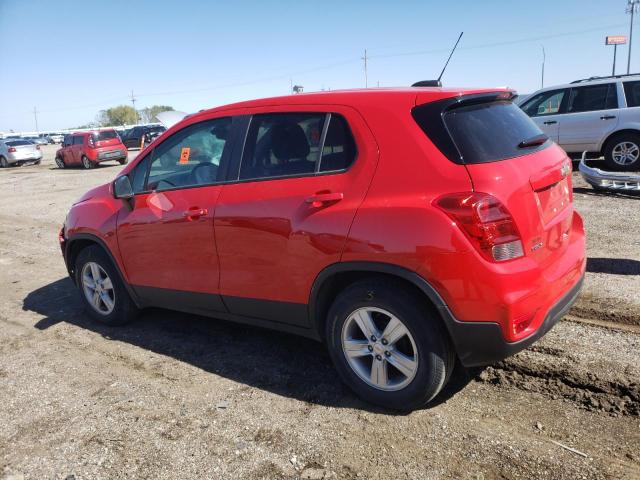 KL7CJKSB1LB331535 - 2020 CHEVROLET TRAX LS RED photo 2