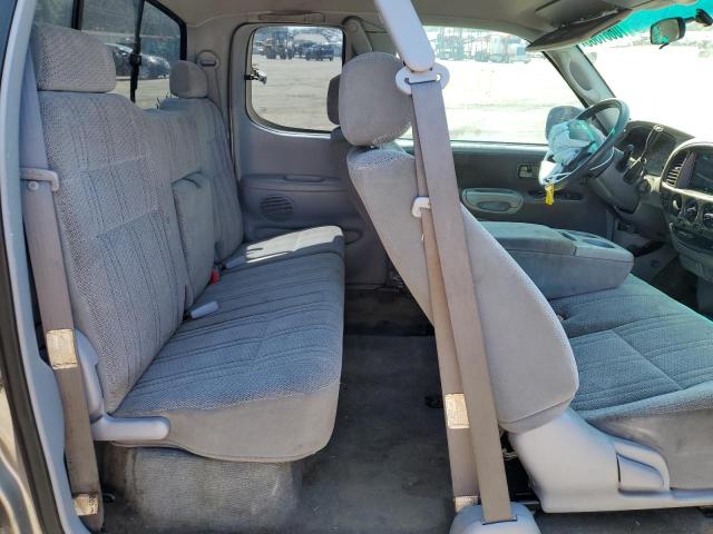5TBBT44111S219728 - 2001 TOYOTA TUNDRA ACCESS CAB ვერცხლისფერი ფოტო 10