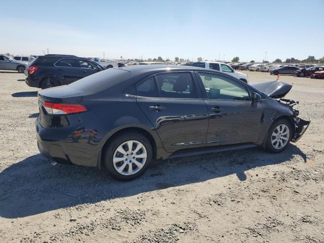 JTDEPMAE3NJ216123 - 2022 TOYOTA COROLLA LE BLACK photo 3
