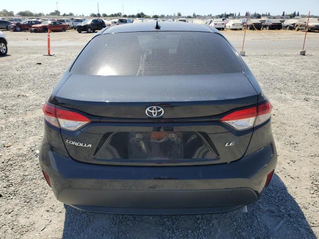 JTDEPMAE3NJ216123 - 2022 TOYOTA COROLLA LE BLACK photo 6