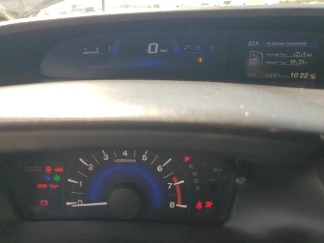 2HGFG3B82FH500046 - 2015 HONDA CIVIC EX BLACK photo 9