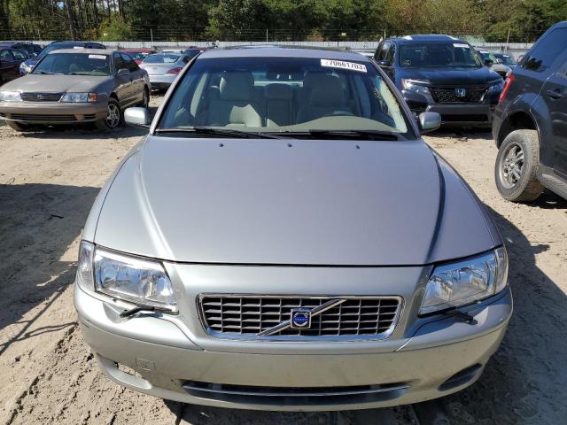 YV1TS92D841357416 - 2004 VOLVO S80 SILVER photo 5