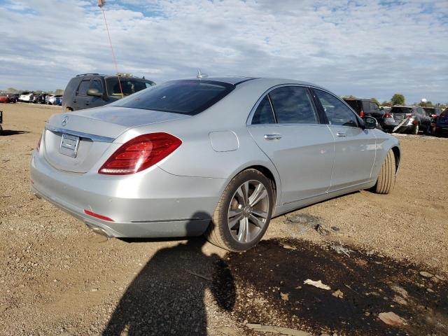 WDDUG8CB7FA091558 - 2015 MERCEDES-BENZ S550 550 SILVER photo 3