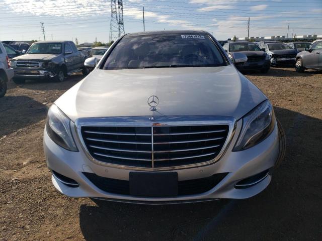 WDDUG8CB7FA091558 - 2015 MERCEDES-BENZ S550 550 SILVER photo 5