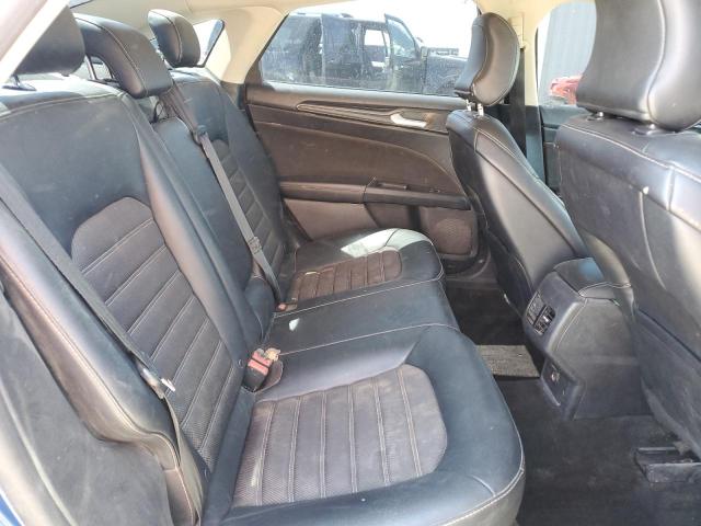 3FA6P0H71JR109212 - 2018 FORD FUSION SE أزرق صورة 10