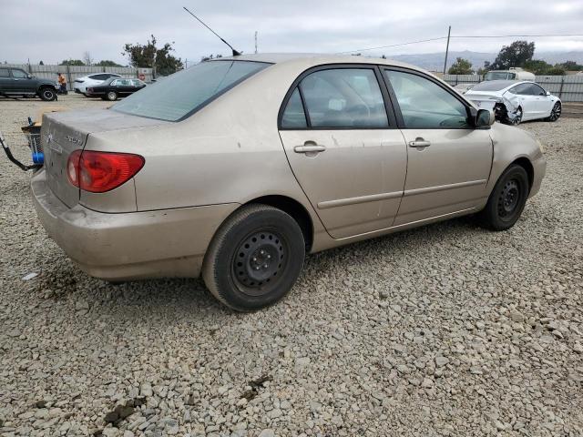 1NXBR32E55Z379503 - 2005 TOYOTA COROLLA CE TAN photo 3