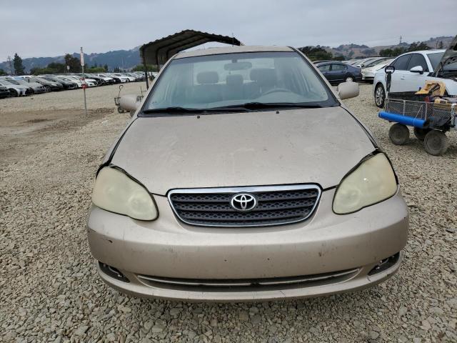 1NXBR32E55Z379503 - 2005 TOYOTA COROLLA CE TAN photo 5