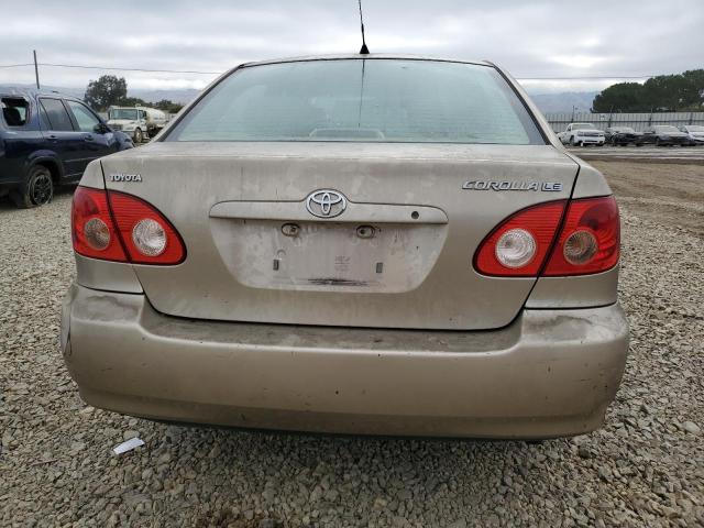 1NXBR32E55Z379503 - 2005 TOYOTA COROLLA CE TAN photo 6