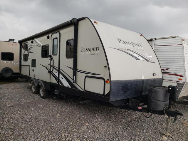 4YDT24022HK412143 - 2017 KEYSTONE PASSPORT TAN photo 1