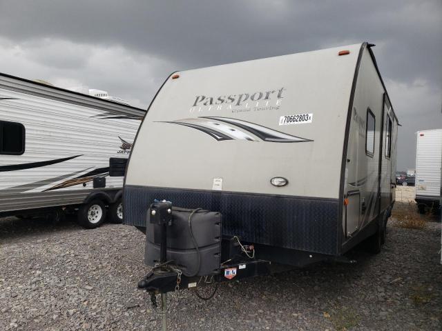 4YDT24022HK412143 - 2017 KEYSTONE PASSPORT TAN photo 2