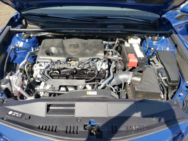 4T1G11AK2RU189592 - 2024 TOYOTA CAMRY SE NIGHT SHADE BLUE photo 11