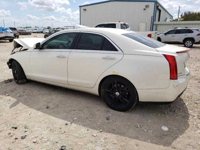 1G6AA5RX4D0177044 - 2013 CADILLAC ATS WHITE photo 2