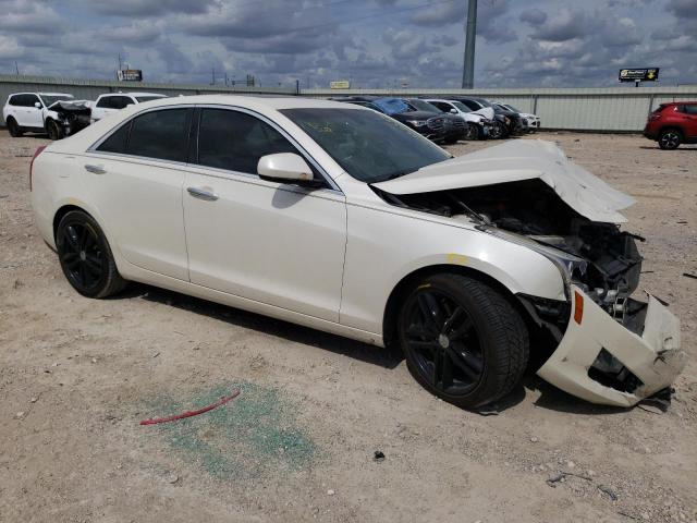 1G6AA5RX4D0177044 - 2013 CADILLAC ATS WHITE photo 4