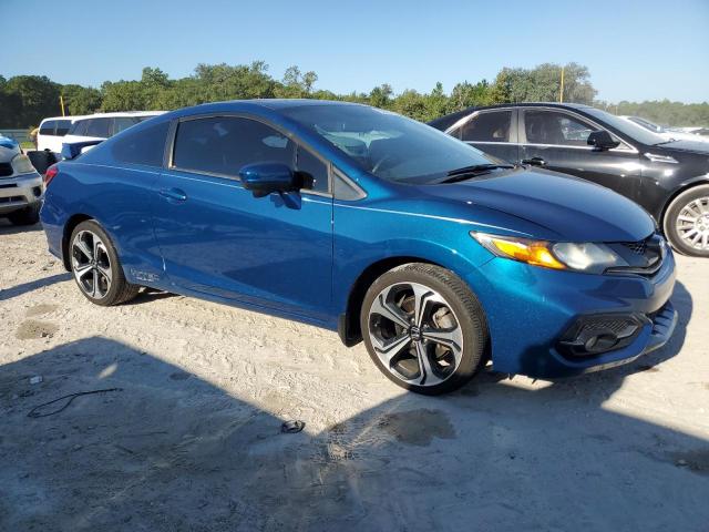 2HGFG4A55EH701113 - 2014 HONDA CIVIC SI BLUE photo 4