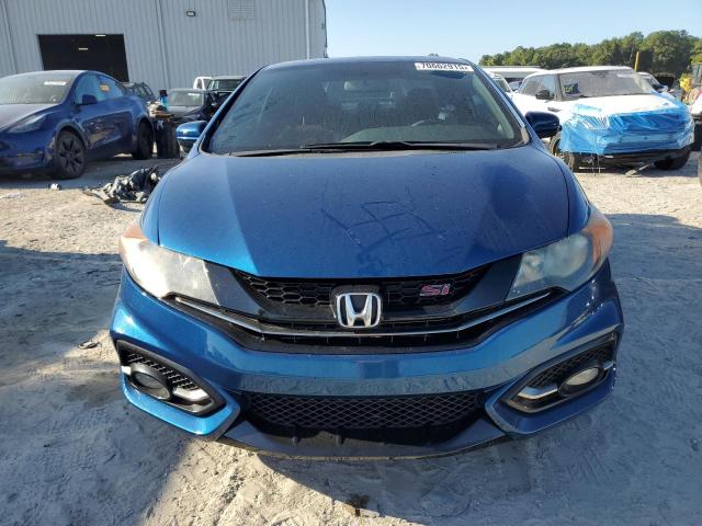 2HGFG4A55EH701113 - 2014 HONDA CIVIC SI BLUE photo 5
