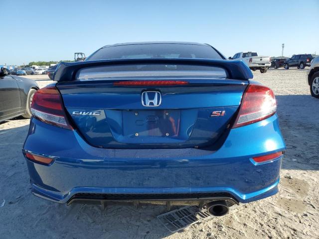 2HGFG4A55EH701113 - 2014 HONDA CIVIC SI BLUE photo 6