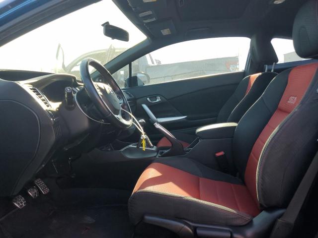 2HGFG4A55EH701113 - 2014 HONDA CIVIC SI BLUE photo 7