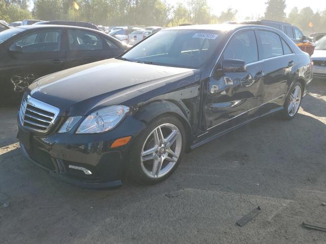 WDDHF5GB0BA365027 - 2011 MERCEDES-BENZ E 350 BLUE photo 1