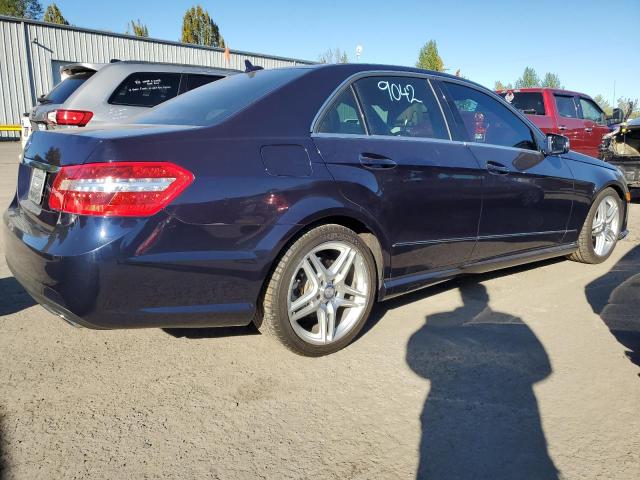 WDDHF5GB0BA365027 - 2011 MERCEDES-BENZ E 350 BLUE photo 3