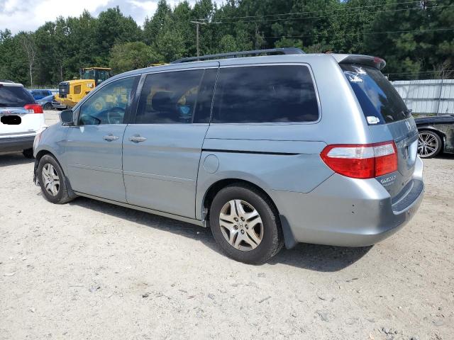 5FNRL38897B007616 - 2007 HONDA ODYSSEY TOURING TURQUOISE photo 2