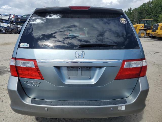 5FNRL38897B007616 - 2007 HONDA ODYSSEY TOURING TURQUOISE photo 6