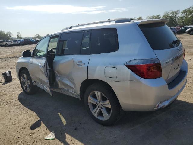 JTEES43A982105403 - 2008 TOYOTA HIGHLANDER SPORT SILVER photo 2