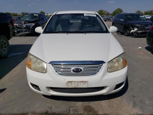 KNAFE121375485512 - 2007 KIA SPECTRA EX WHITE photo 5