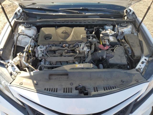 4T1B11HK9KU723516 - 2019 TOYOTA CAMRY L WHITE photo 11