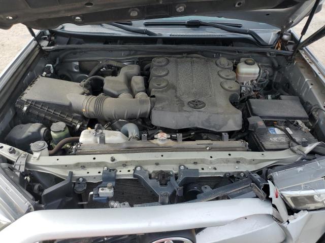 JTEBU5JR1J5492478 - 2018 TOYOTA 4RUNNER SR5/SR5 PREMIUM SILVER photo 12