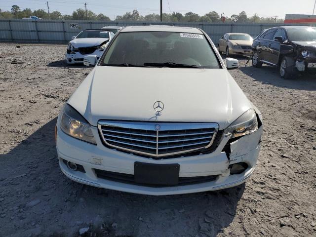 WDDGF8BB1BR158541 - 2011 MERCEDES-BENZ C 300 4MATIC WHITE photo 5